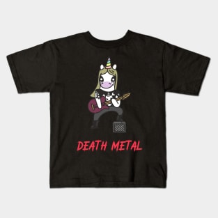 Death Metal - Unicorn Series Kids T-Shirt